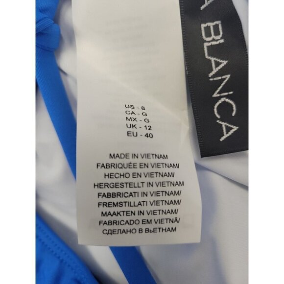 TWIST Front Over The Shoulder Tankini Top - Picture 4 of 4